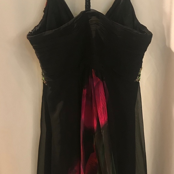 💫Sue Wong Nocturne Dress Beaded Gems Cross Back 8 - Picture 6 of 7